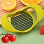 joviqiso 1PC Stainless Steel Tomato Slicer Potato Cut Multi-Function Fruit and Vegetable Uniform Slicer Fruit Divider Potato Slicer